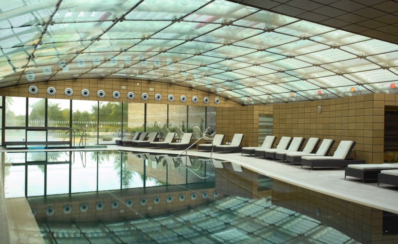 Indoor pool at Lucknam Park